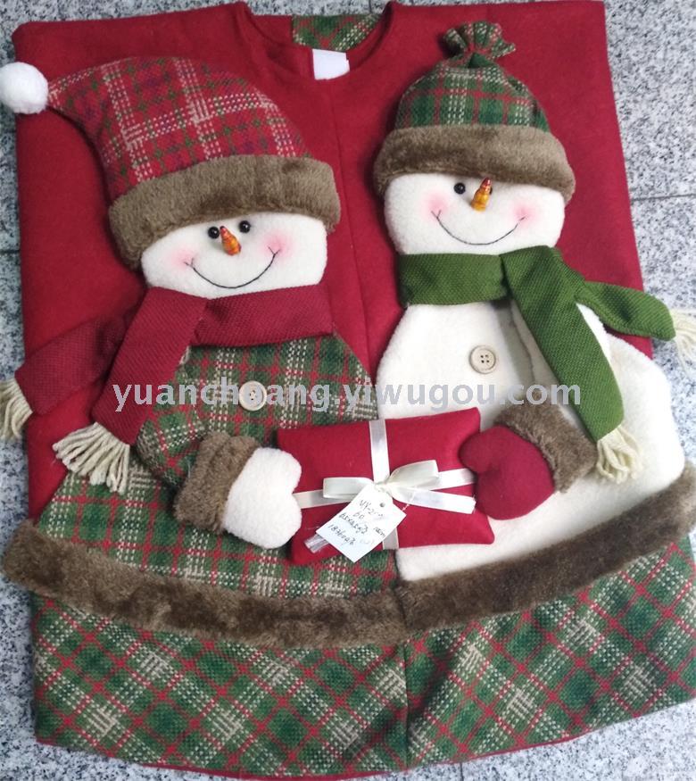Christmas ornaments Christmas tree apron Christmas tree mat decorated tree skirt