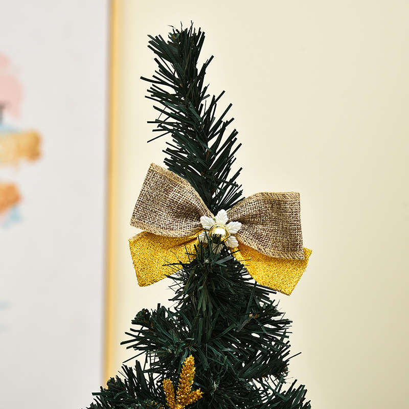 Christmas Pine Cone Linen Small Tree Decorations Desktop Christmas Tree Ornaments Mini Decorative Tree Christmas Tree Christmas Gift