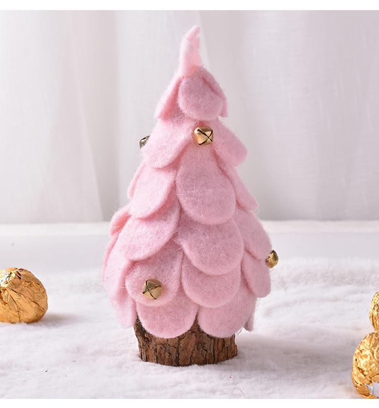 Creative Mini Fabric Small Christmas Tree Wool Felt Pieces Christmas Tree Home Office Desktop Layout Ornament Decoration Creative Mini Fabric Small Christmas Tree Wool Felt Pieces Christmas Tree Home Office Desktop Layout Ornament Decoration