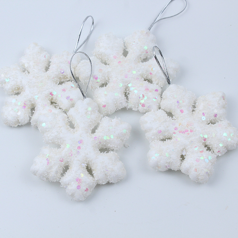 Christmas Decoration Christmas Tree Pendant Foam Five-Pointed Star Foam Christmas Tree Foam Bell Christmas Foam Pendant