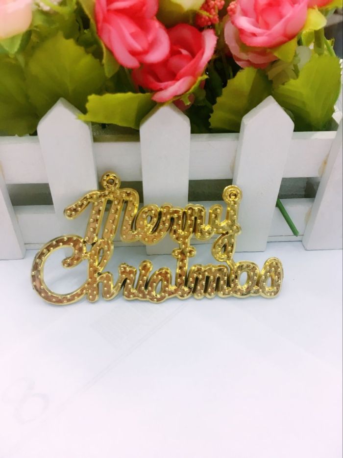 Merry Christmas Alphabet Christmas Tree Pendant Christmas Tree ornament Electroplated plastic Merry Christmas Alphabet Christmas Tree Pendant Christmas Tree ornament Electroplated plastic