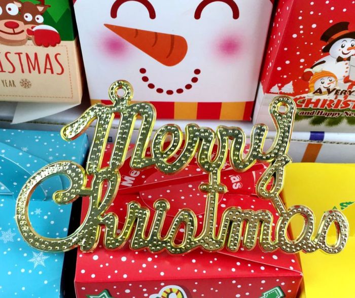 Merry Christmas Alphabet Christmas Tree Pendant Christmas Tree ornament Electroplated plastic Merry Christmas Alphabet Christmas Tree Pendant Christmas Tree ornament Electroplated plastic