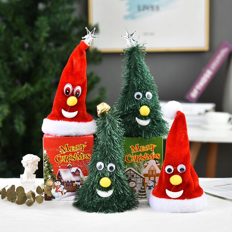 Factory Direct Sales Christmas Swing Christmas Tree Christmas Electric Toy Glowing Moving Christmas Tree