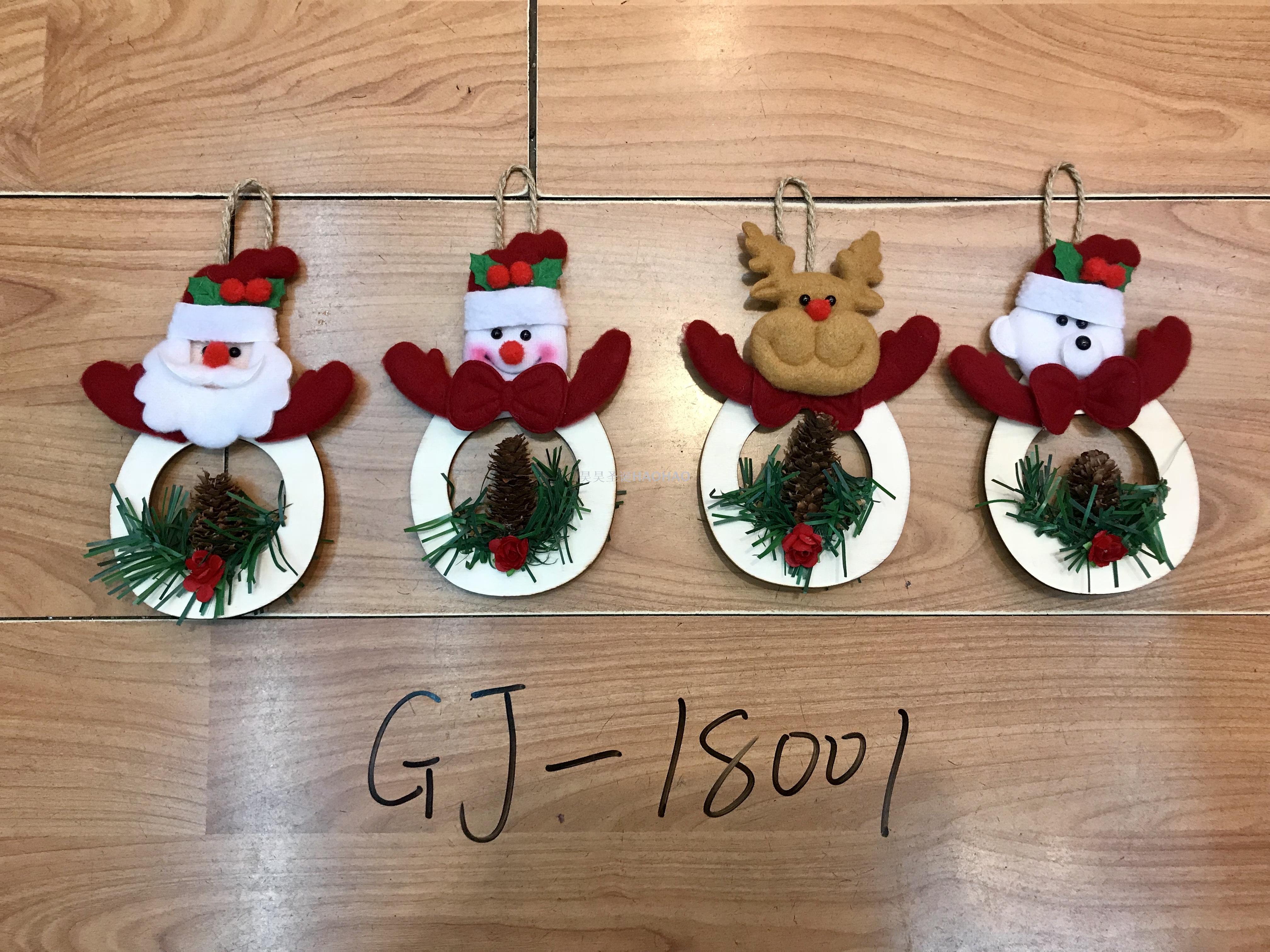 Christmas Doll Pendant Christmas Tree Small Pendant Santa Claus Christmas Tree Decoration Cartoon Doll Factory Direct Sales