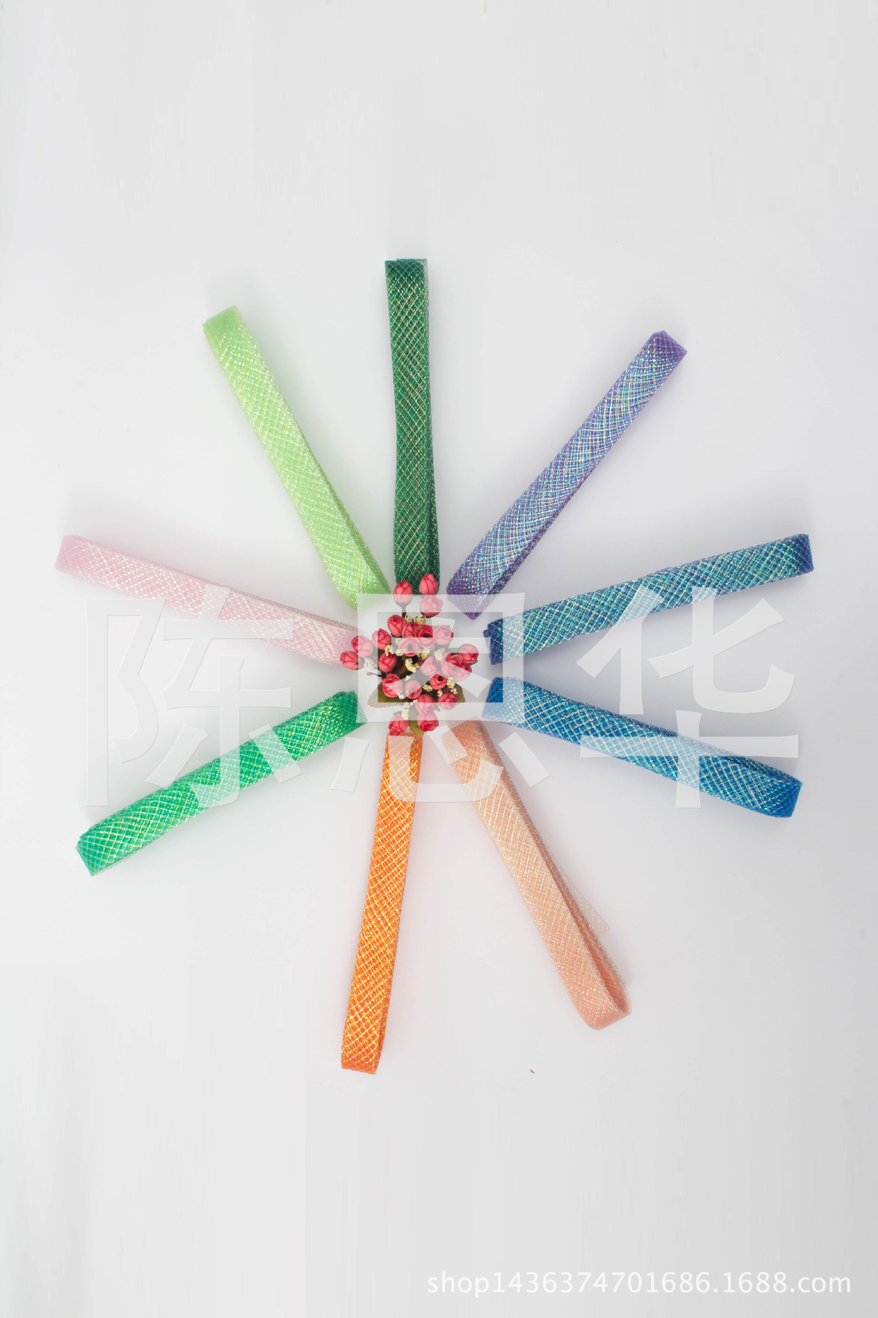 Supply High Quality Dancing Dress Christmas Clothing Accessories Elastic Net 3cm Clip Colorful Silk, Fishbone Net