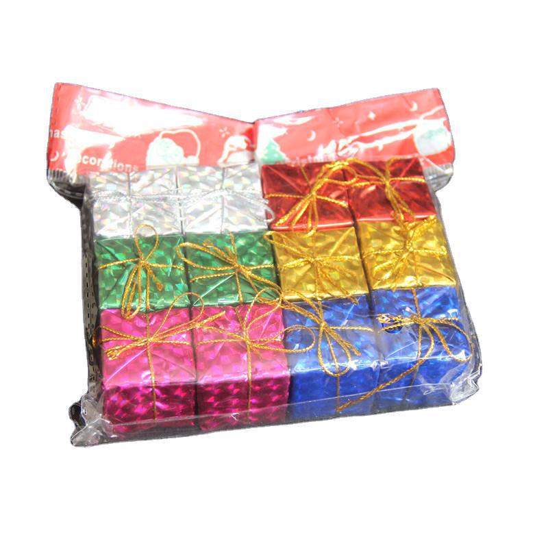 Wholesale Christmas Festival Decoration Dress Up Supplies Small Gift Bag Christmas Tree Hanging Piece Pendant Venue Scene Setting Props