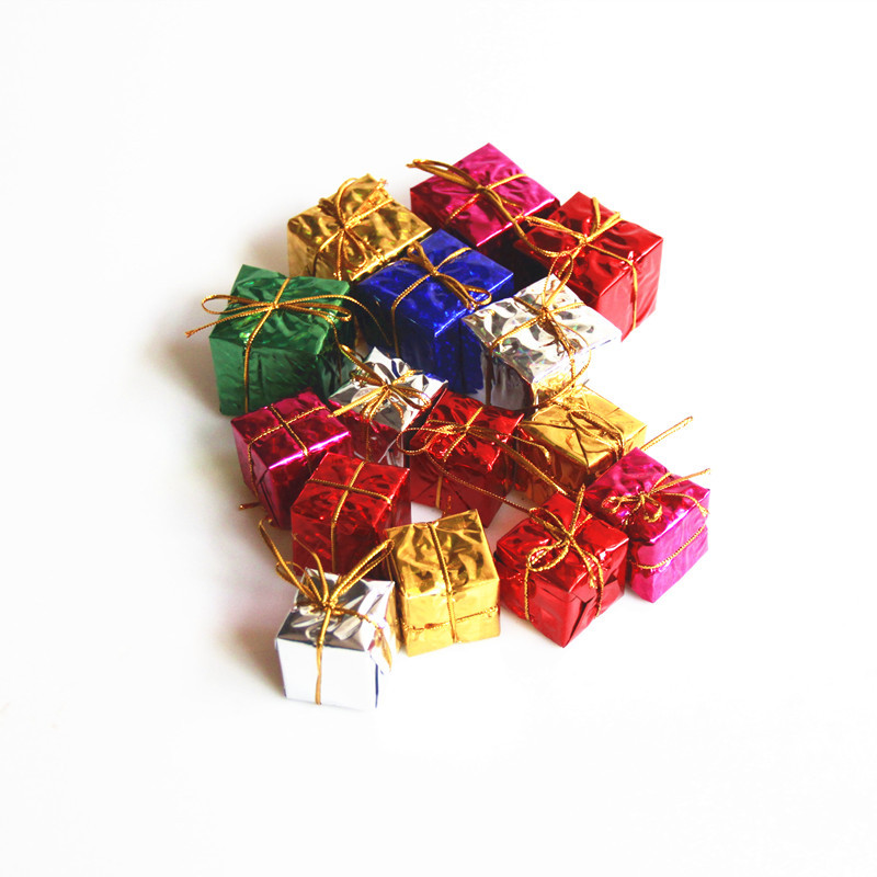 Wholesale Christmas Festival Decoration Dress Up Supplies Small Gift Bag Christmas Tree Hanging Piece Pendant Venue Scene Setting Props