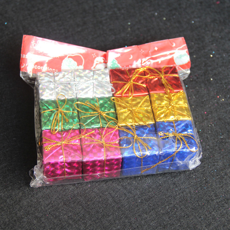 Wholesale Christmas Festival Decoration Dress Up Supplies Small Gift Bag Christmas Tree Hanging Piece Pendant Venue Scene Setting Props