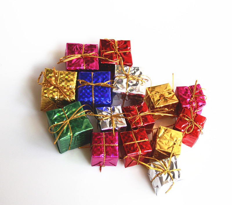 Wholesale Christmas Festival Decoration Dress Up Supplies Small Gift Bag Christmas Tree Hanging Piece Pendant Venue Scene Setting Props