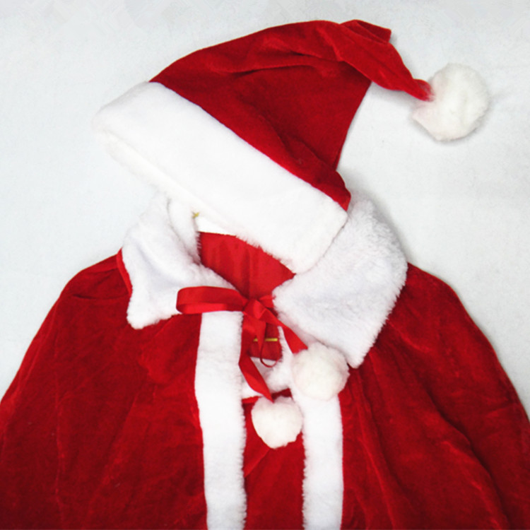 RNFS Christmas dress set of five pieces made of golden velvet adult Christmas dress set of Christmas dress for ladies