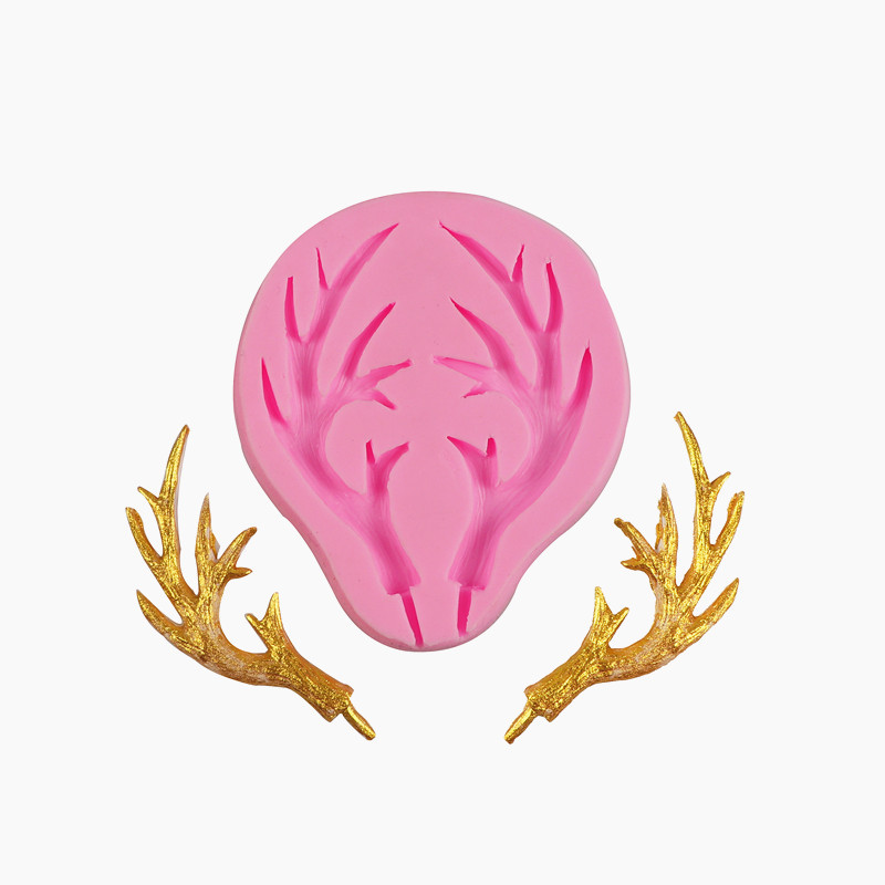 Christmas Dress up Series Silicone Mold Christmas Elk Antlers Fondant Chocolate Cake Decoration Baking Mold Christmas Dress up Series Silicone Mold Christmas Elk Antlers Fondant Chocolate Cake Decoration Baking Mold