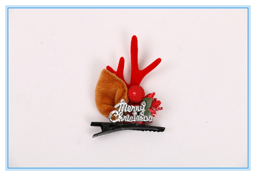 Christmas Antlers Dress up Headwear Cute Children Hair Accessories Trimmings Small Jewelry Little Dear Christmas Hairpin