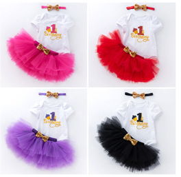 Christmas Big Snowflake Baby's Gown Baby Suit Cotton Cartoon Long Sleeve Baby Dress Wish Amazon Hot Sale