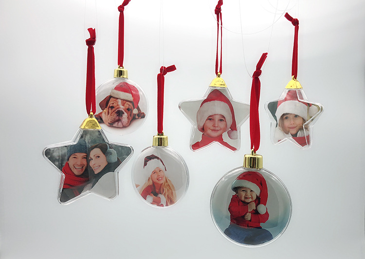 Photo Ball Valentine's Day Gift Customization DIY Party Props CrossBorder Foreign Trade Christmas Tree Dress up