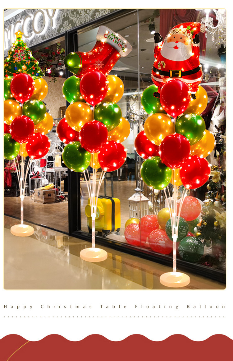 Chinese New Year Decoration Luminous Table Floating Balloon Christmas Floating Shop Window Festival Atmosphere Dress up Scene Layout