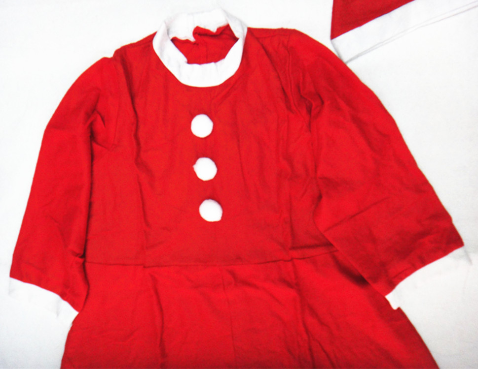 RNFW non-woven adult dress Christmas dress 3 piece Christmas dress set