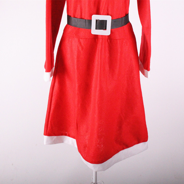 RNFW non-woven adult dress Christmas dress 3 piece Christmas dress set