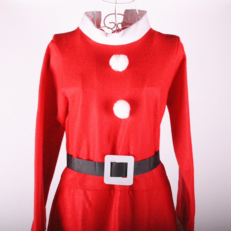 RNFW non-woven adult dress Christmas dress 3 piece Christmas dress set