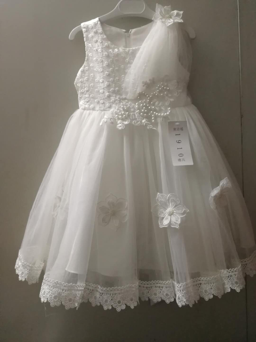 2020 New Christmas Gift Children Princess Dress Foreign Trade Origional Factory Direct Sales Dress
