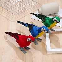 Simulation Feather Crow Halloween Party Supplies Decoration Photography Scene Props Feather Crow Ornaments