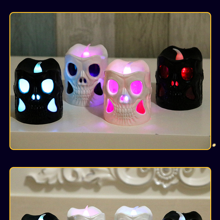 Halloween decorations LED lighting candle bar decoration cross-border wholesale party supplies jack-o '-lantern Halloween decorations LED lighting candle bar decoration cross-border wholesale party supplies jack-o '-lantern