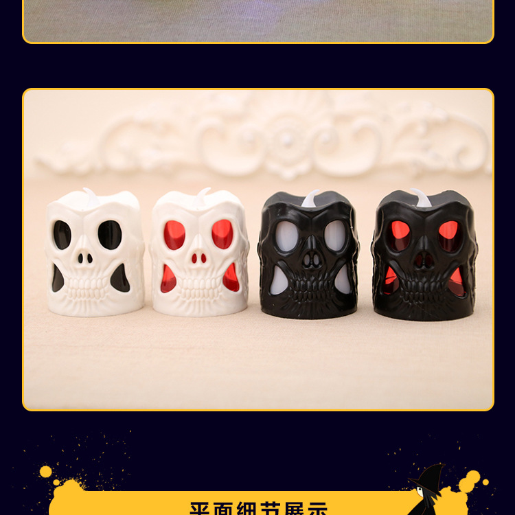 Halloween decorations LED lighting candle bar decoration cross-border wholesale party supplies jack-o '-lantern Halloween decorations LED lighting candle bar decoration cross-border wholesale party supplies jack-o '-lantern