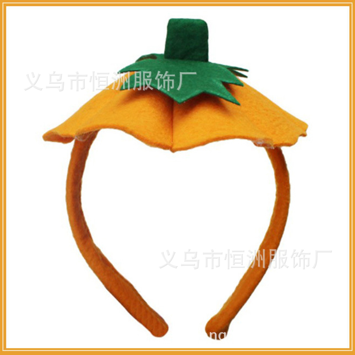 Ghost Festival Halloween Pumpkin Head Buckle Children&#039;s Halloween Pumpkin Headband Party Supplies Performance Props Wholesale