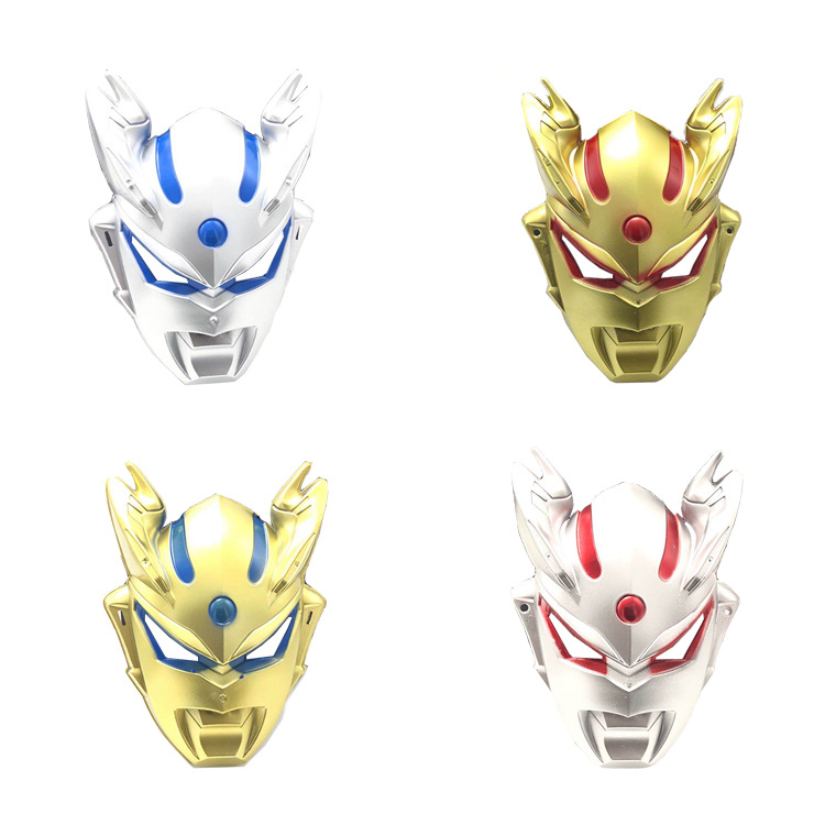 Luminous Mask Easter Cartoon Celo Cos Anime Children's Party Supplies Halloween Ultraman Mask Luminous Mask Easter Cartoon Celo Cos Anime Children's Party Supplies Halloween Ultraman Mask