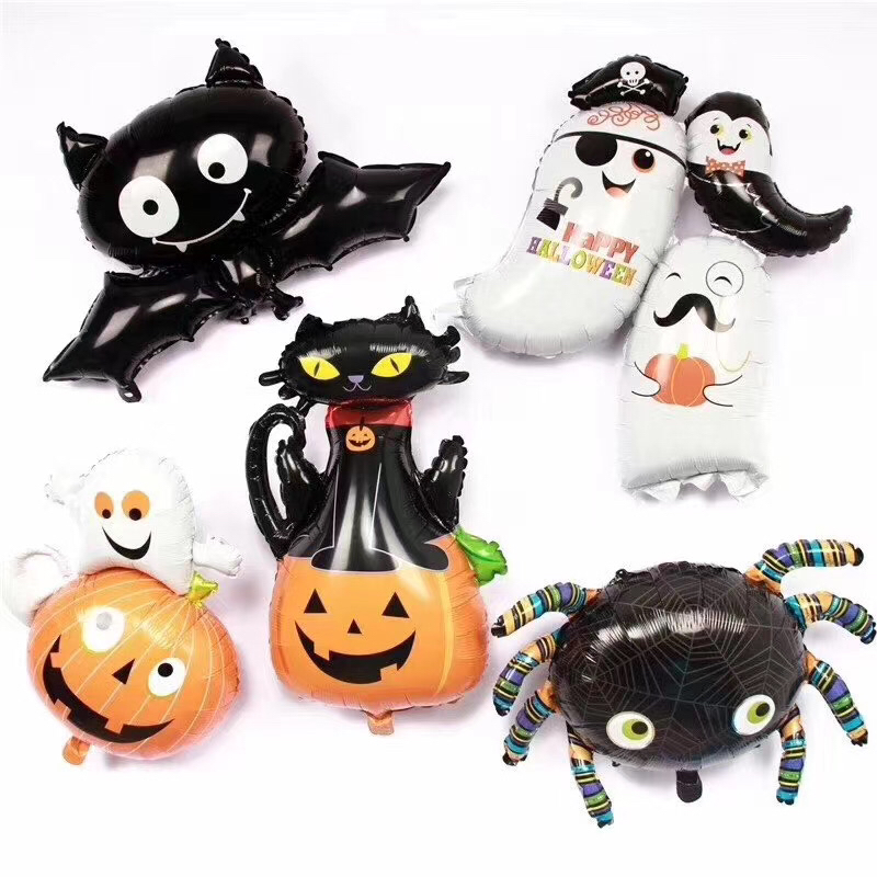 Halloween Balloon Set Festival Celebration Party Supplies Decoration Skeleton Pull Flag Spiral Hanging Ornaments Halloween Balloon Halloween Balloon Set Festival Celebration Party Supplies Decoration Skeleton Pull Flag Spiral Hanging Ornaments Halloween Balloon
