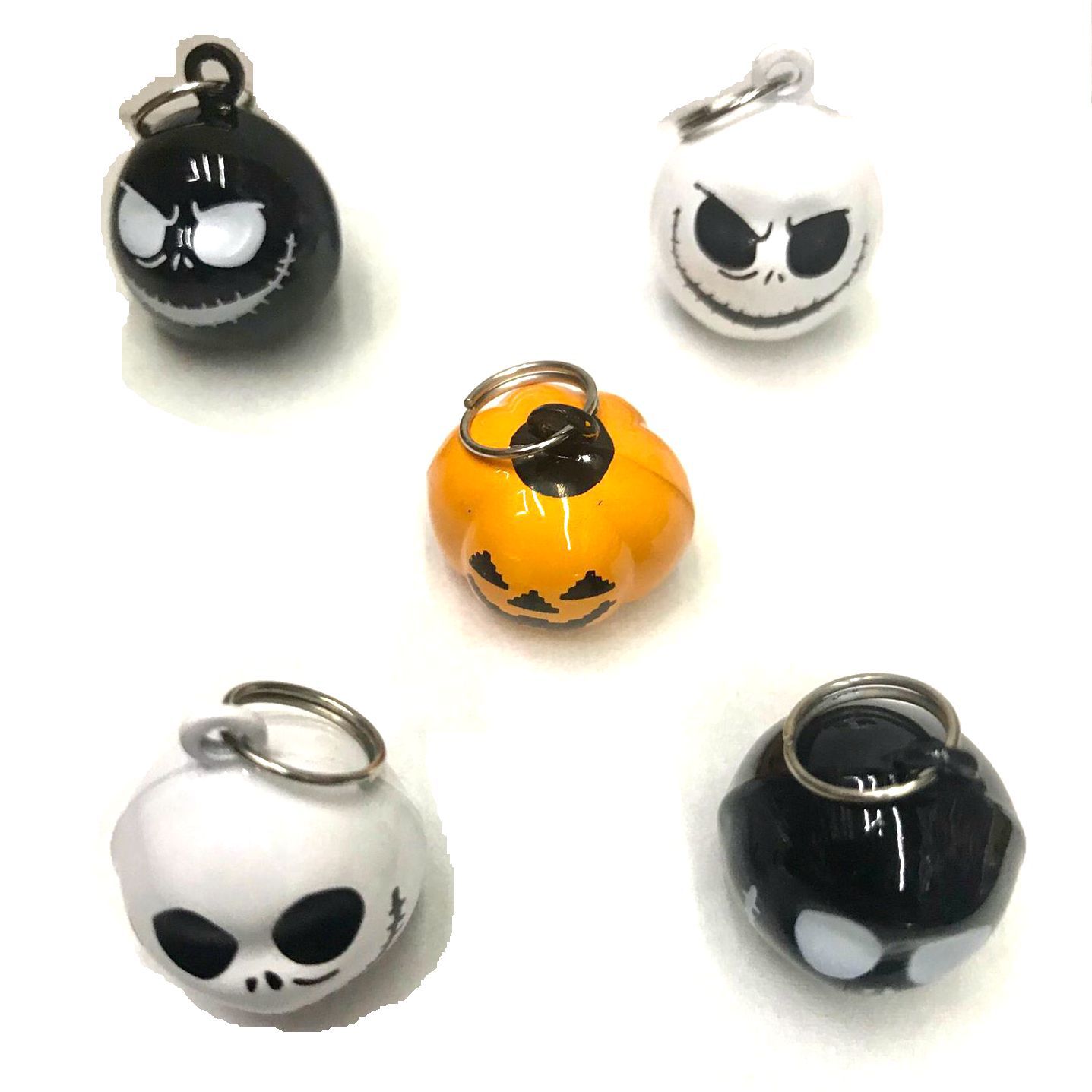 Skull Pumpkin Halloween Hot Cartoon Copper Bell Pet Supplies Dance Accessories Clothing Decoration Skull Pumpkin Halloween Hot Cartoon Copper Bell Pet Supplies Dance Accessories Clothing Decoration