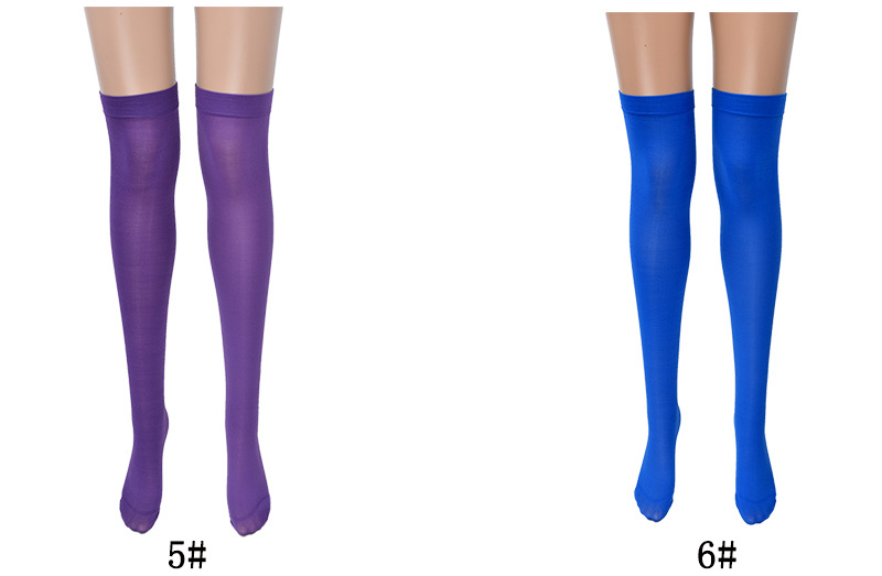 Halloween cos dress up socks solid color stockings out party supplies Halloween cos dress up socks solid color stockings out party supplies