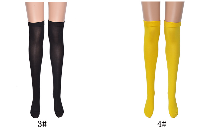 Halloween cos dress up socks solid color stockings out party supplies Halloween cos dress up socks solid color stockings out party supplies