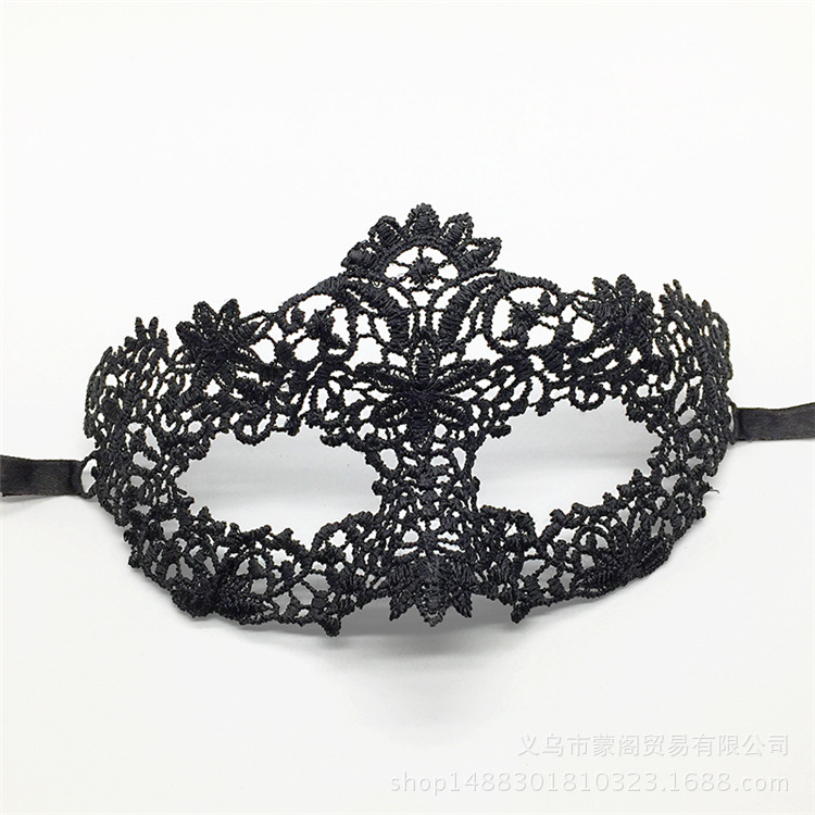 Cross border for black lace eye mask shaping Halloween party Masquerade party Christmas supplies Cross border for black lace eye mask shaping Halloween party Masquerade party Christmas supplies