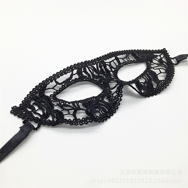 Cross border for black lace eye mask shaping Halloween party Masquerade party Christmas supplies Cross border for black lace eye mask shaping Halloween party Masquerade party Christmas supplies