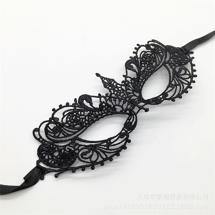 Cross border for black lace eye mask shaping Halloween party Masquerade party Christmas supplies Cross border for black lace eye mask shaping Halloween party Masquerade party Christmas supplies