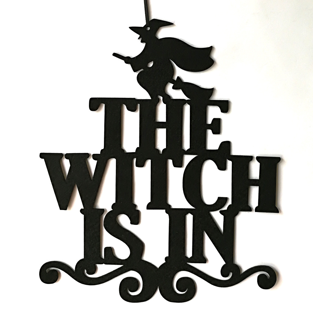 Factory Wholesale Non-Woven Halloween Door Hanging and Wall Decorations Party Supplies Decoration Ornaments Crafts Wholesale
