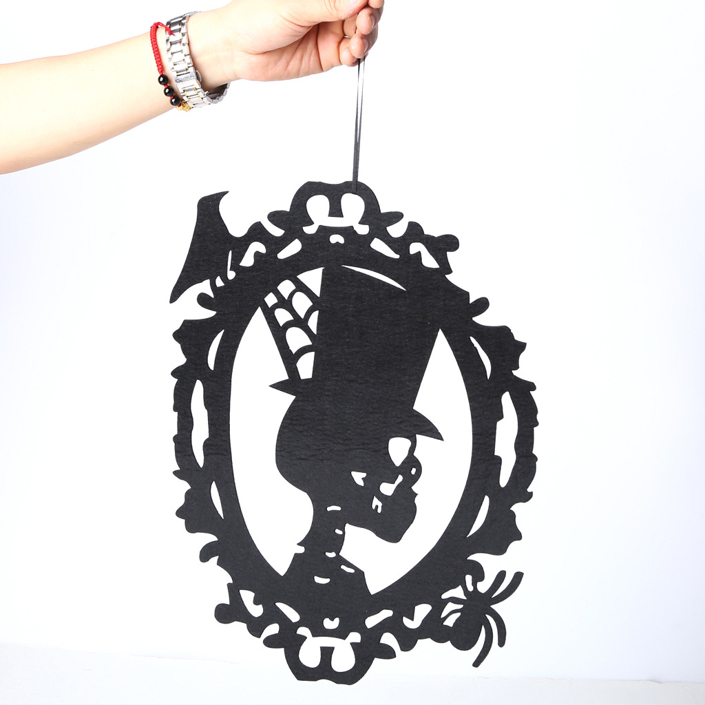 Factory Wholesale Non-Woven Halloween Door Hanging and Wall Decorations Party Supplies Decoration Ornaments Crafts Wholesale Factory Wholesale Non-Woven Halloween Door Hanging and Wall Decorations Party Supplies Decoration Ornaments Crafts Wholesale