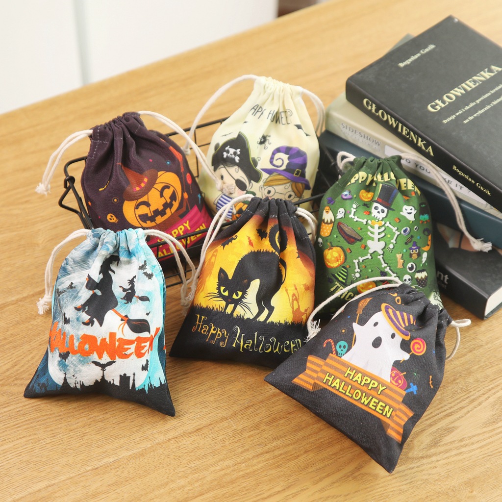 Halloween Halloween party supplies pumpkin witch bags for Halloween