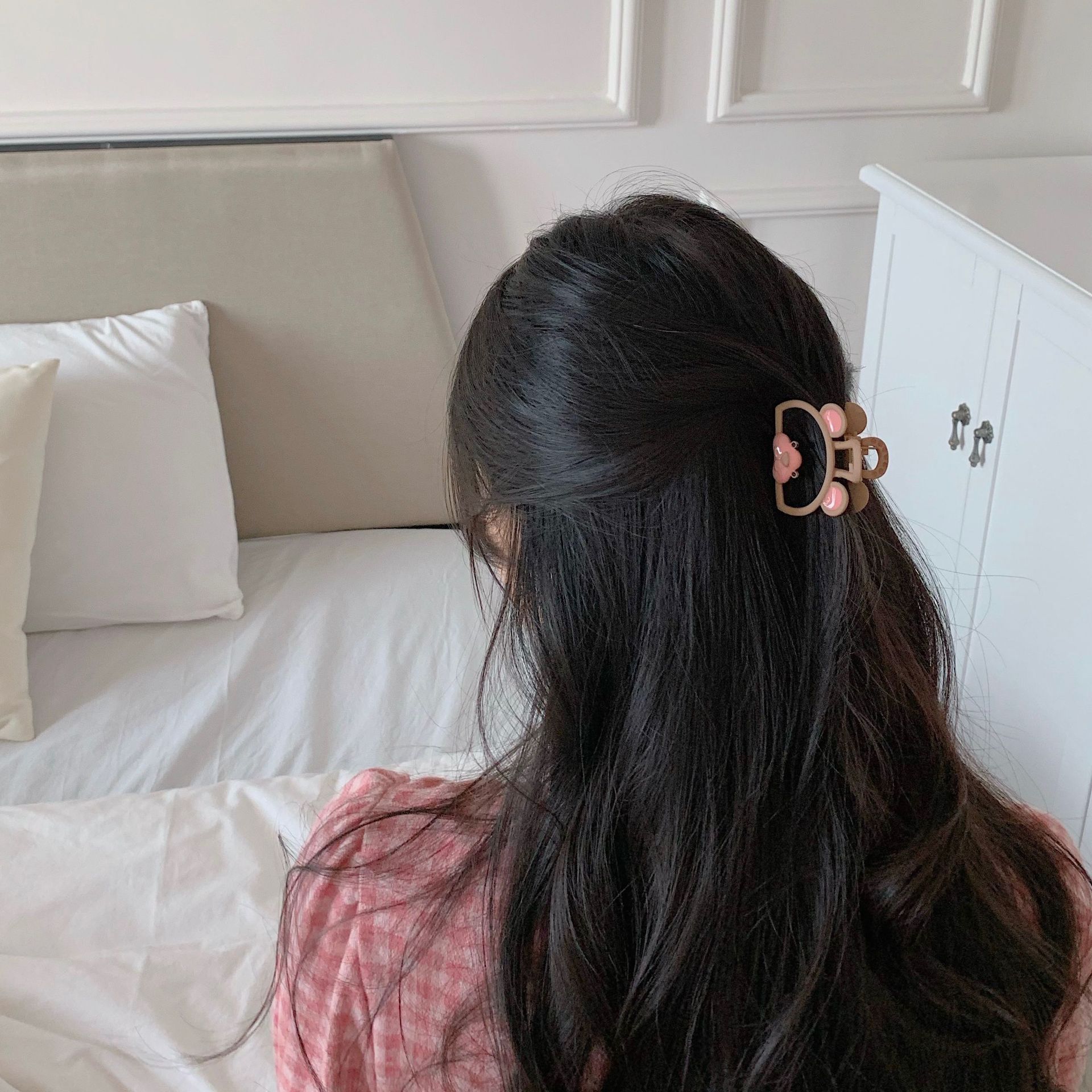Internet Hot New Cute Bear Updo Hair Claw Female Trumpet Simplicity Metal Shark Clip Headdress Hairpin Internet Hot New Cute Bear Updo Hair Claw Female Trumpet Simplicity Metal Shark Clip Headdress Hairpin