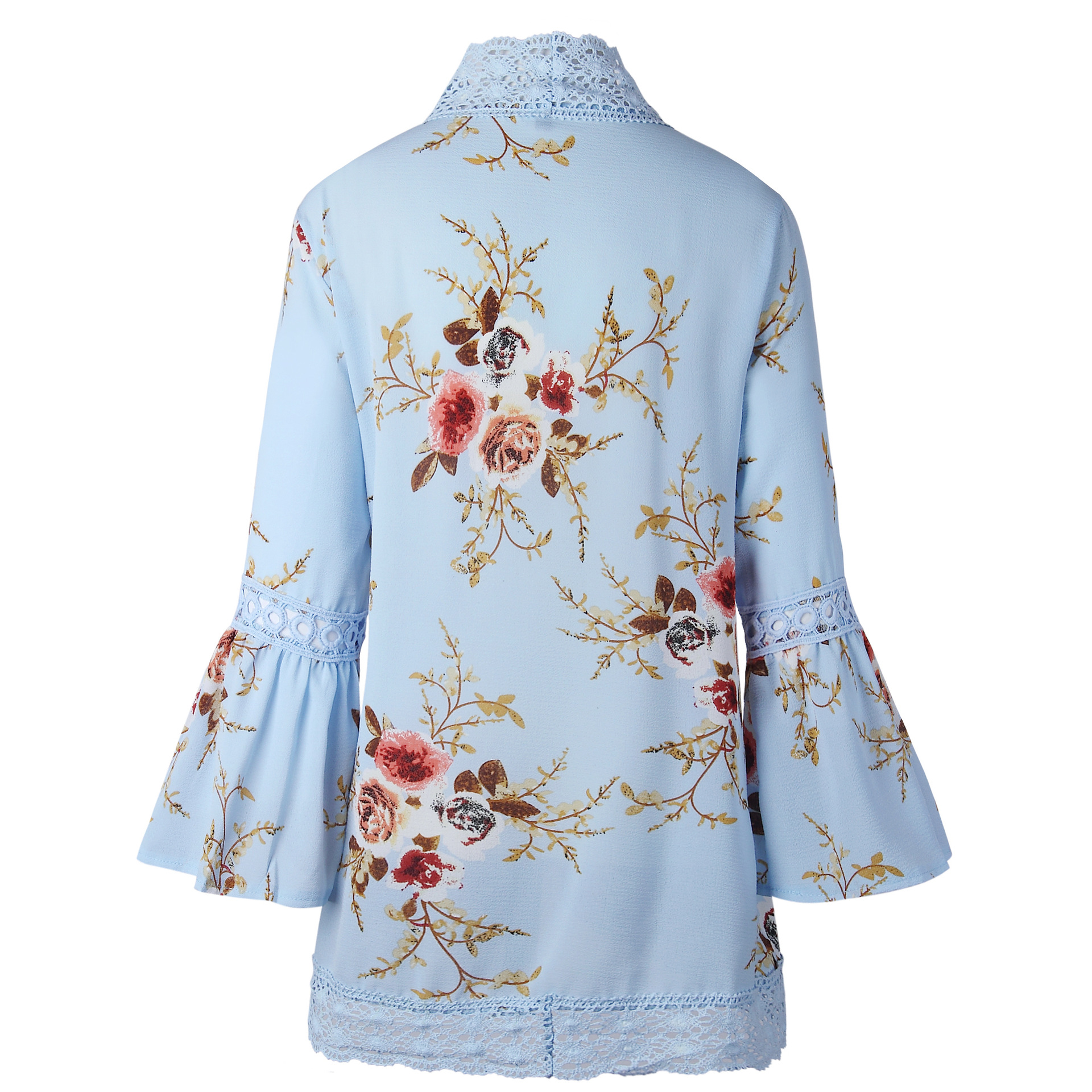 Aliexpress ebay Hot Style 9 color 6 Size SpringSummer Cardigan Lace Mosaic Jacket Trumpet sleeve 0542 Aliexpress ebay Hot Style 9 color 6 Size SpringSummer Cardigan Lace Mosaic Jacket Trumpet sleeve 0542