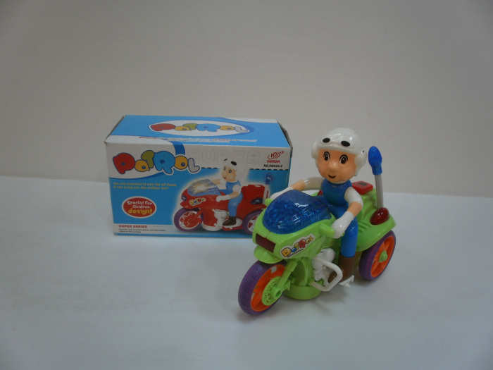 Electric music toy motorcycle trumpet