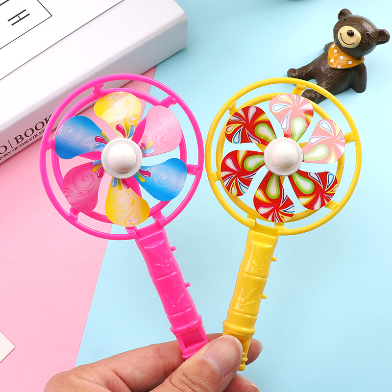 Big windmill whistle colorful whistling props candy color nostalgic toy whistle windmill colorful windmill