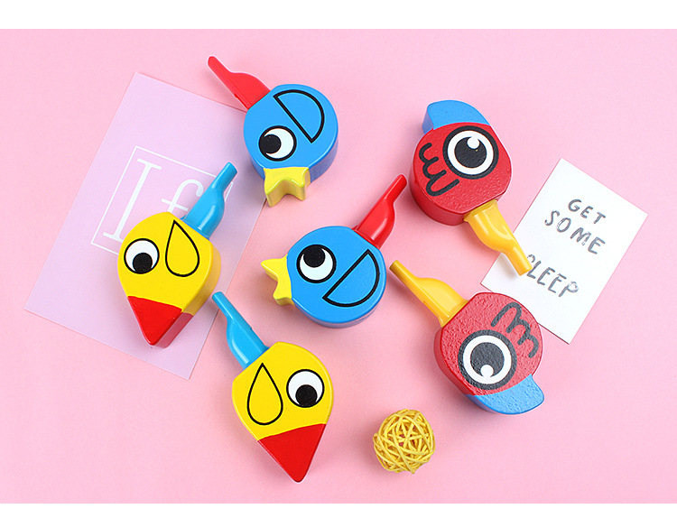 Cartoon Bird Whistle Wooden Bird Flute Music Toy Decorative Pendant Wooden Toys Musical Instruments Toy Cartoon Bird Whistle Wooden Bird Flute Music Toy Decorative Pendant Wooden Toys Musical Instruments Toy