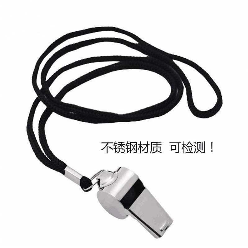 Steel Whistle 6Word Whistle Police Whistle Basketball Football Sports Whistle Wild Rescuing Whistle Whistle Batch