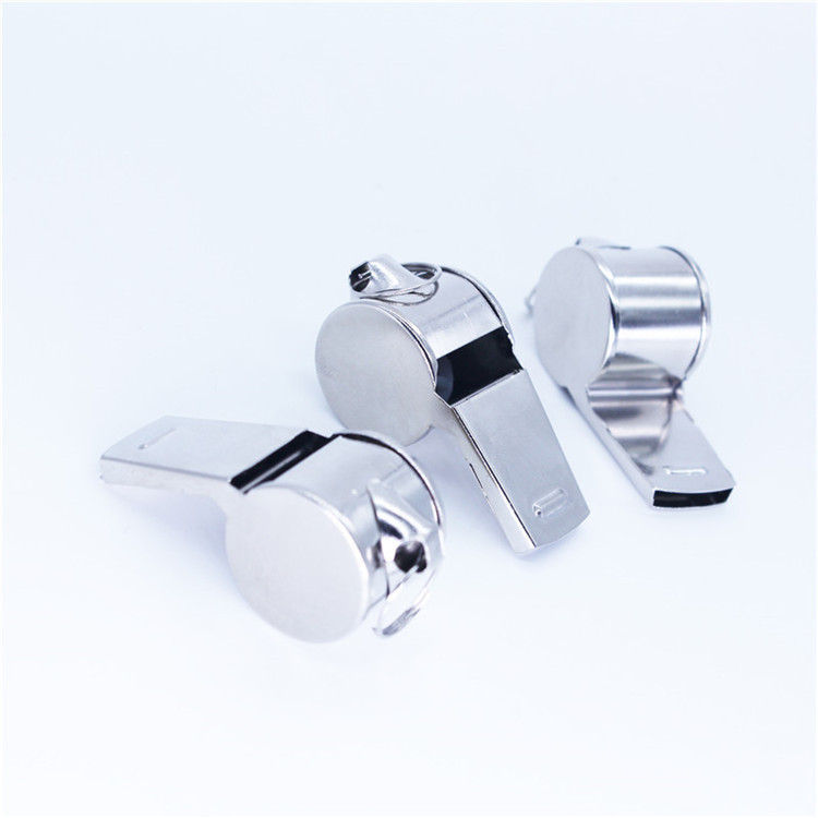 Metal Referee Whistle 5PCs Set Stainless Steel Whistle 6 Words Fan Whistle Sports First Aid Whistle Whistle Wholesale