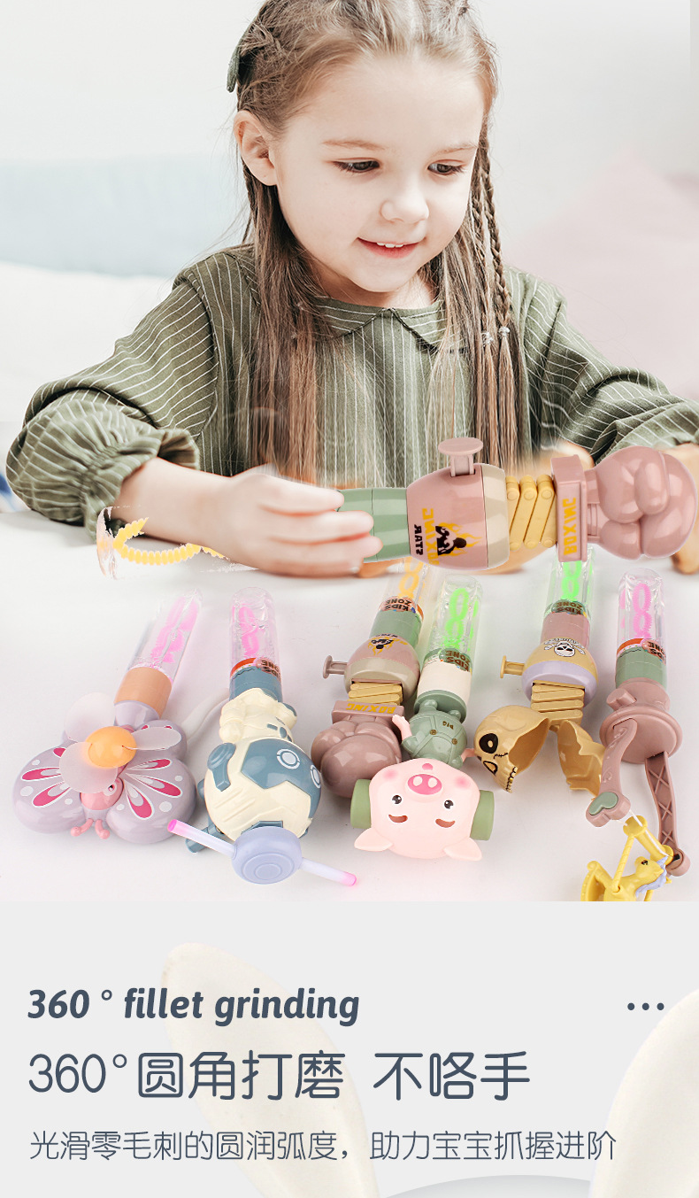 New Cartoon Whistle Pig Bubble Wand Children's Fun Bubble Blowing Toy Square Park Supermarket Stall Supply New Cartoon Whistle Pig Bubble Wand Children's Fun Bubble Blowing Toy Square Park Supermarket Stall Supply