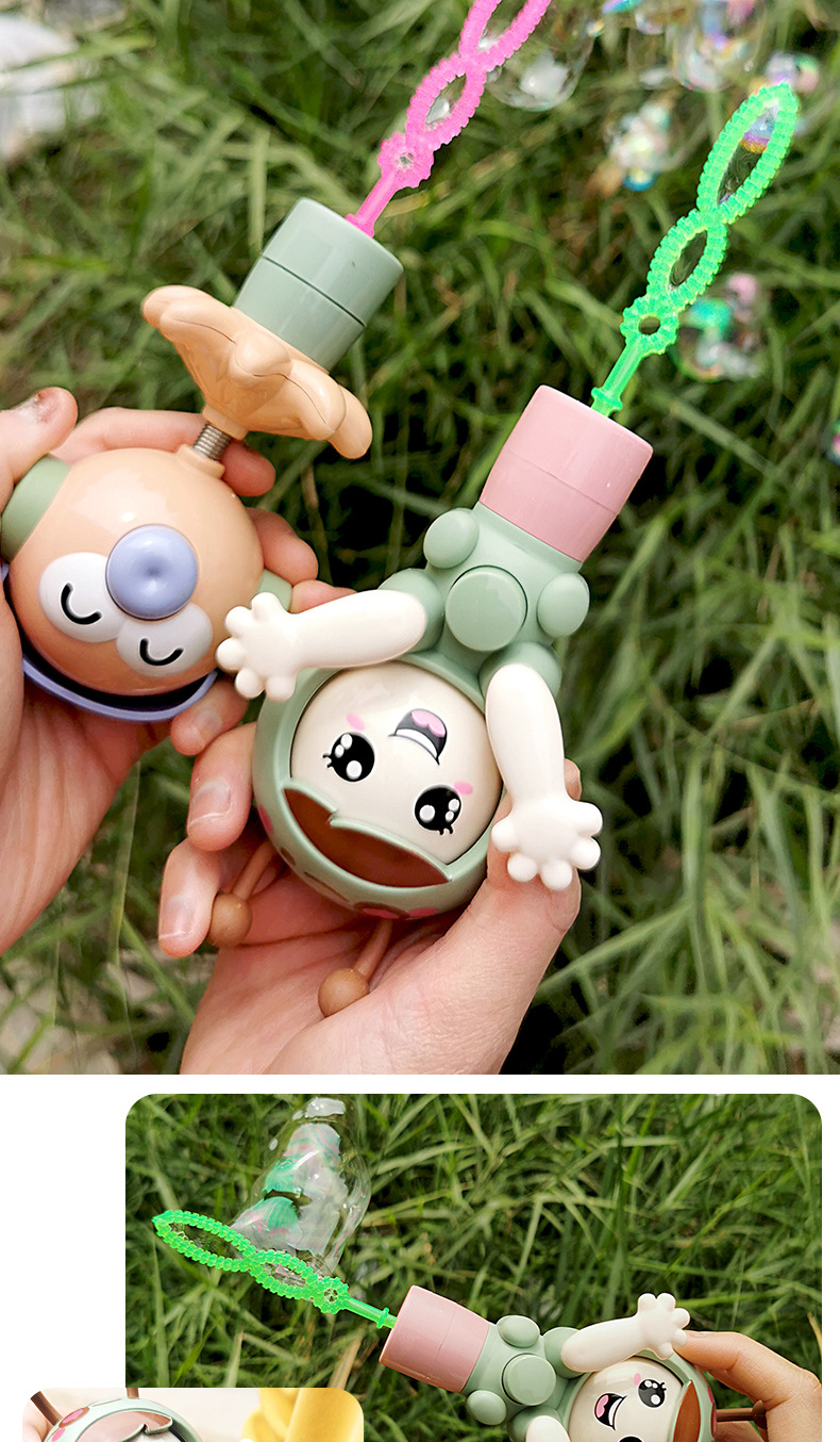 New Cartoon Whistle Pig Bubble Wand Children's Fun Bubble Blowing Toy Square Park Supermarket Stall Supply New Cartoon Whistle Pig Bubble Wand Children's Fun Bubble Blowing Toy Square Park Supermarket Stall Supply
