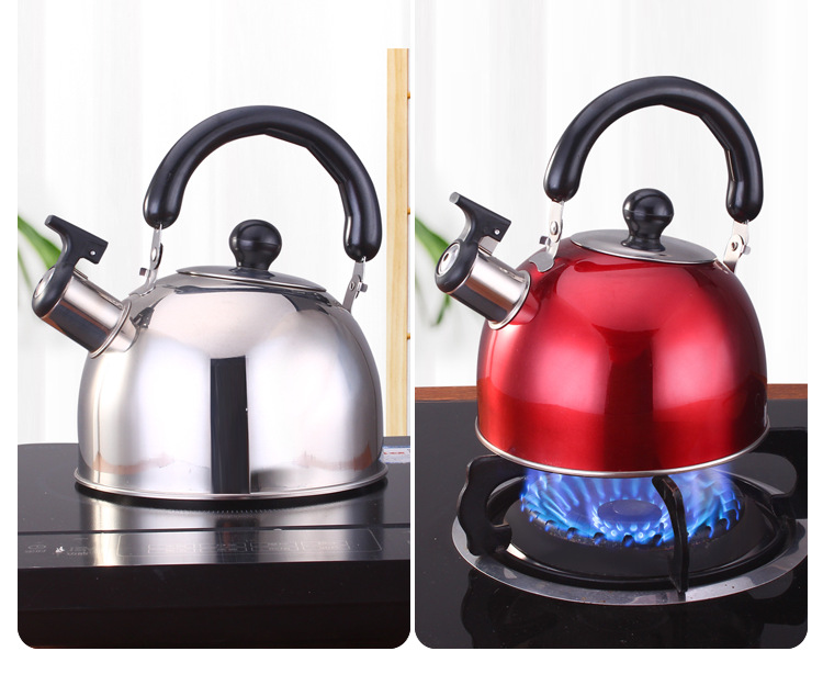 Stainless Steel Sound Kettle Whistle Kettle Spherical Kettle Flat Bottom Gas Stove Kettle Large Capacity Teapot Stainless Steel Sound Kettle Whistle Kettle Spherical Kettle Flat Bottom Gas Stove Kettle Large Capacity Teapot