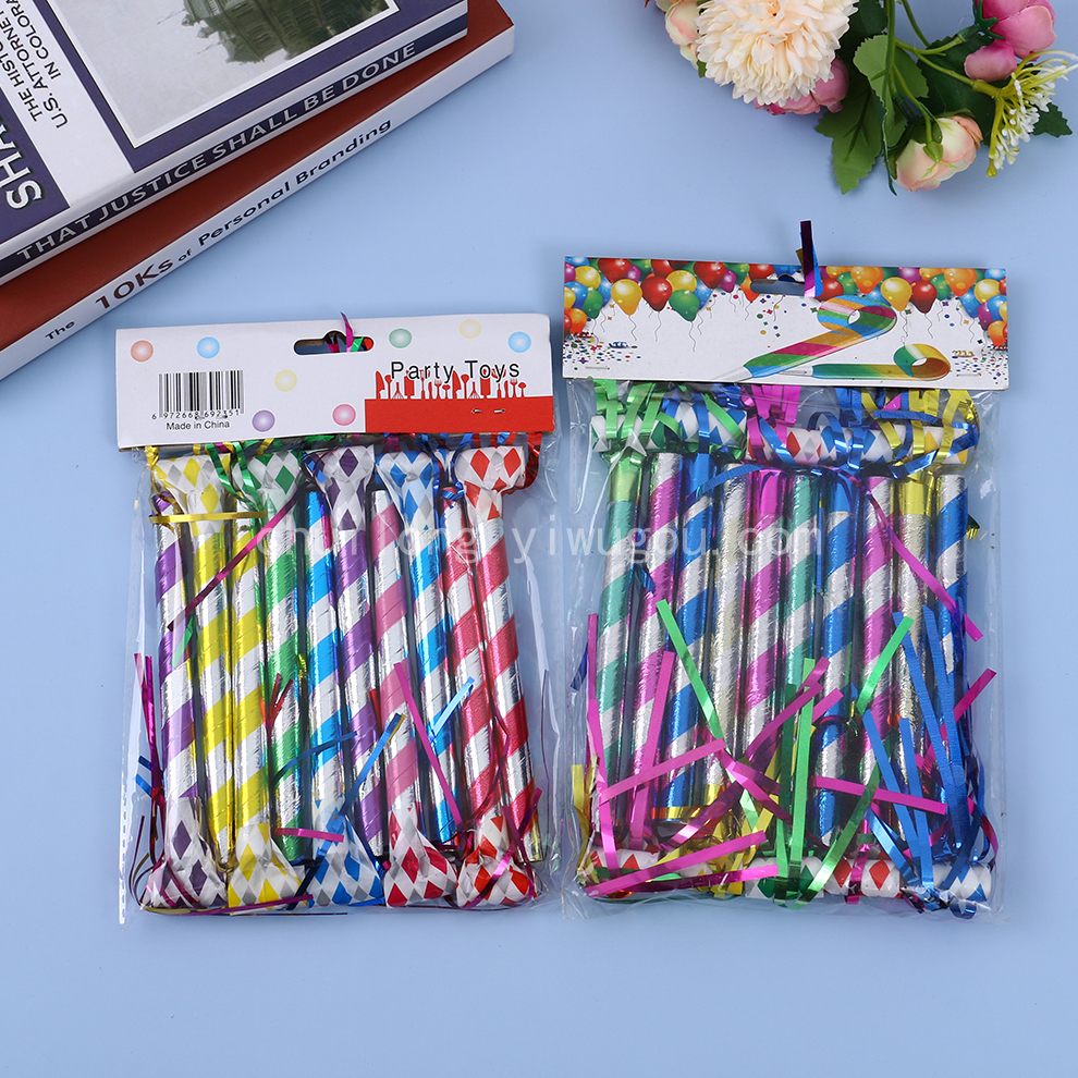 Blowing Dragon Whistle Creative Children&#039;s Birthday Party Children&#039;s Day Gifts Whistle Balloon Horn Party Horn Small Toys