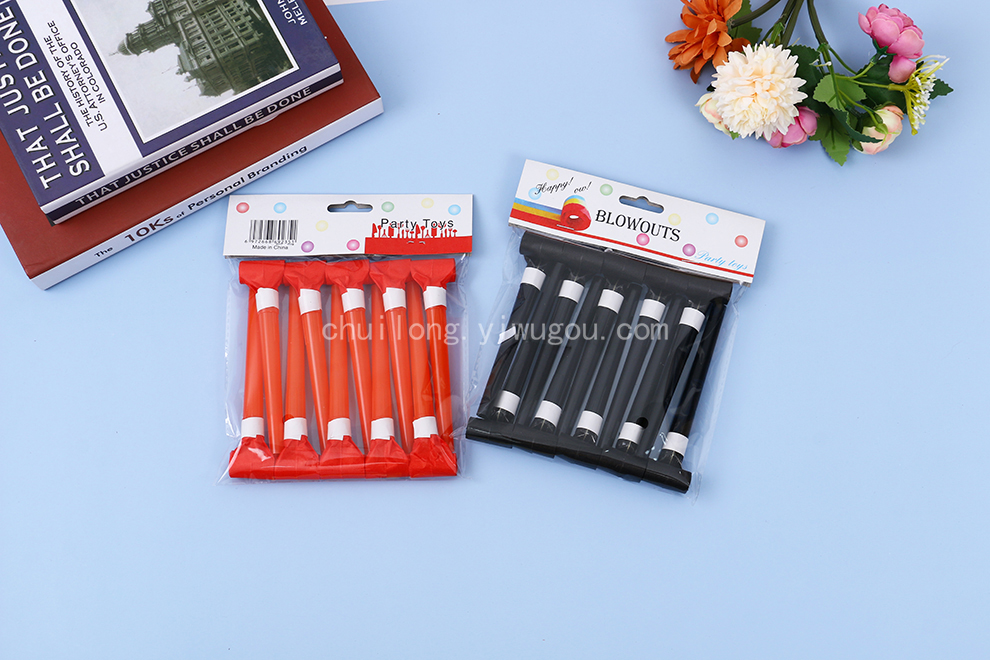 Solid Color Blowing Dragon Whistle Student Birthday Party Gifts Whistle Baby Party Horn Creative Children Whistle Small Toys